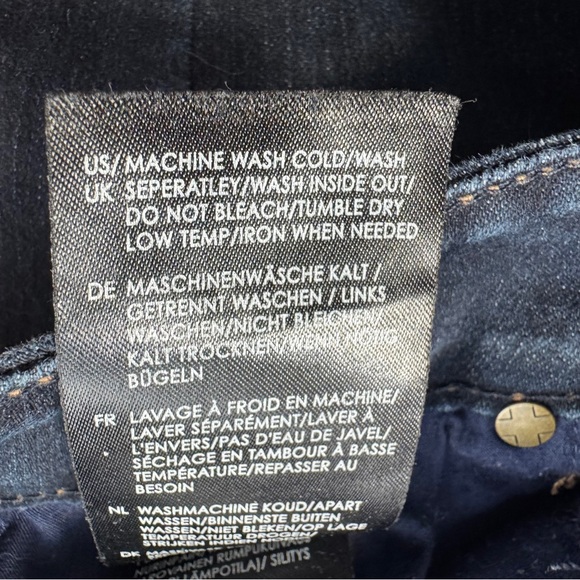 Liverpool Stitch Fix Dark Wash Mid-rise Straight Leg Jeans 8 /‎ 29 Short Women’s - Picture 13 of 13